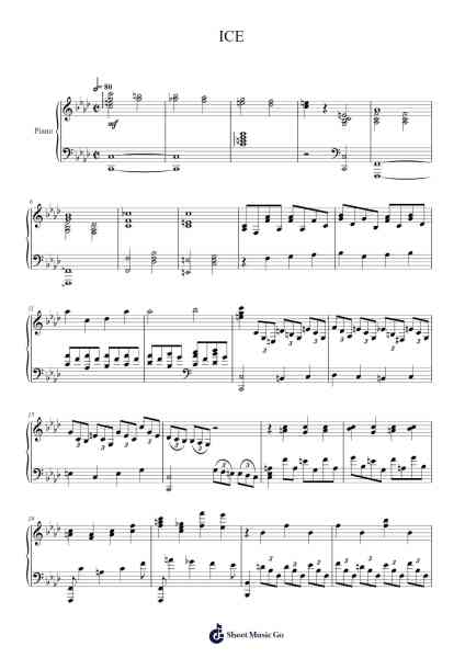 ICE Sheet Music by ICE-Arr.Jesine