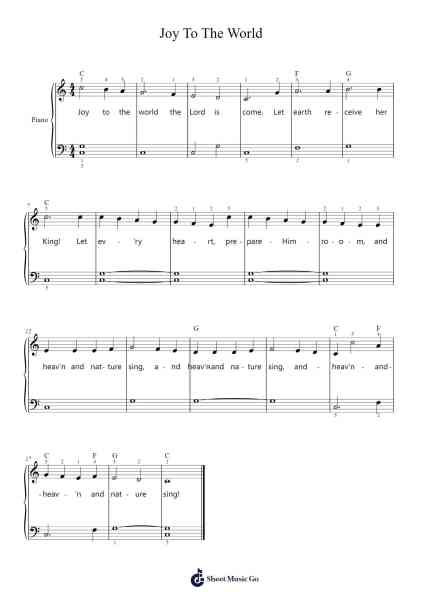 Joy to the World Sheet Music by Georg Friedrich Händel-Arr.O'Neilgrey