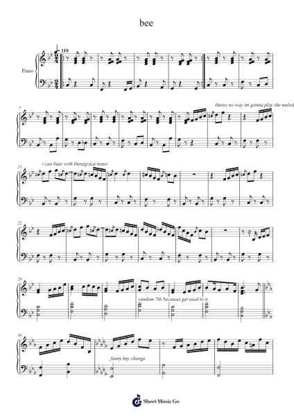 Flight of the Bumblebee Sheet Music by Gorrod-Arr.Herloyd