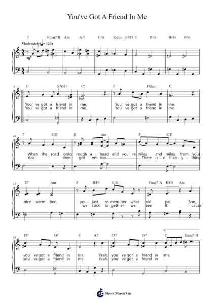 You've Got A Friend In Me Sheet Music by Randy Newman-Arr.Larple