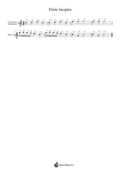 Frère Jacques Sheet Music by undefined-Arr.Dilmos