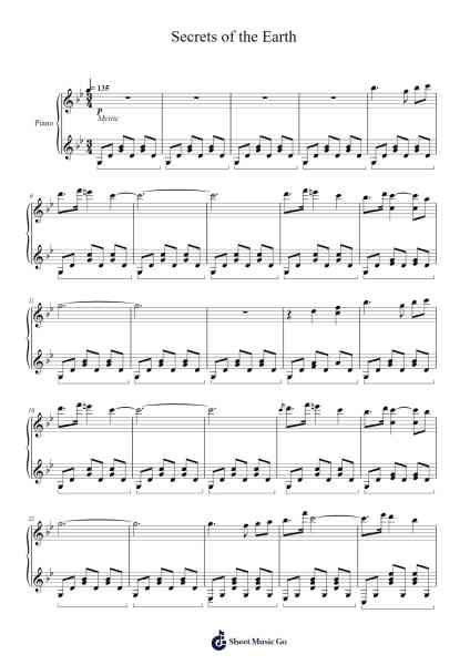Secrets of the Earth Sheet Music by undefined-Arr.Gemten Churhy