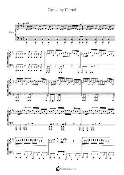 Camel by Camel Sheet Music by Albert William Ketèlbey-Arr.Stowemon