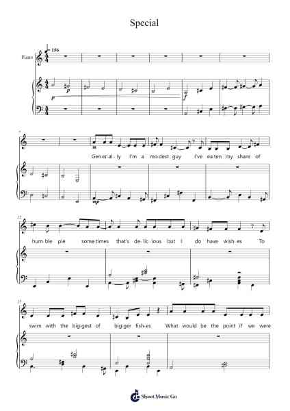 Special Sheet Music by Joe Hawley-Arr.Vogtyves