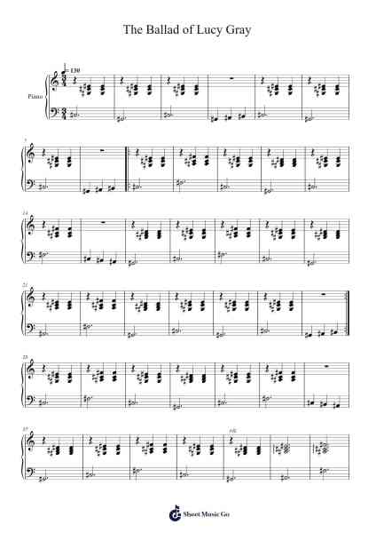 The Ballad of Lucy Gray Sheet Music by Rachel Zegler/Dave Cobb-Arr.Jansean