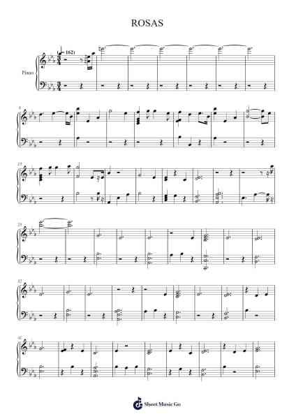 ROSAS Sheet Music by Gianina Camille del Rosario/Rap Sanchez/Matthew Chang-Arr.Dowar Warford