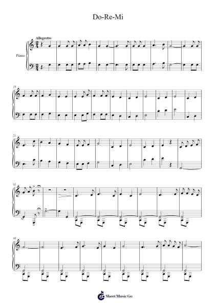 Do-Re-Mi from The Sound of Music Sheet Music by undefined-Arr.Thonor Utio