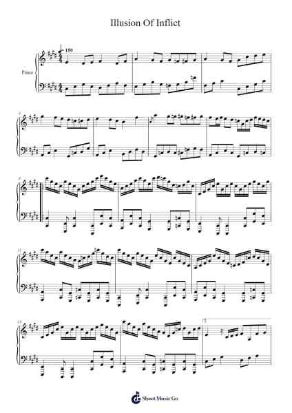 Illusion Of Inflict Sheet Music by undefined-Arr.Boothmore Petwald