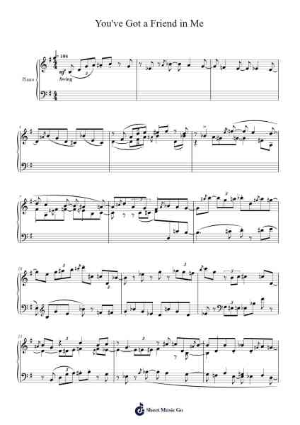 You've Got a Friend in Me Sheet Music by Randy Newman-Arr.Babberg Neriam