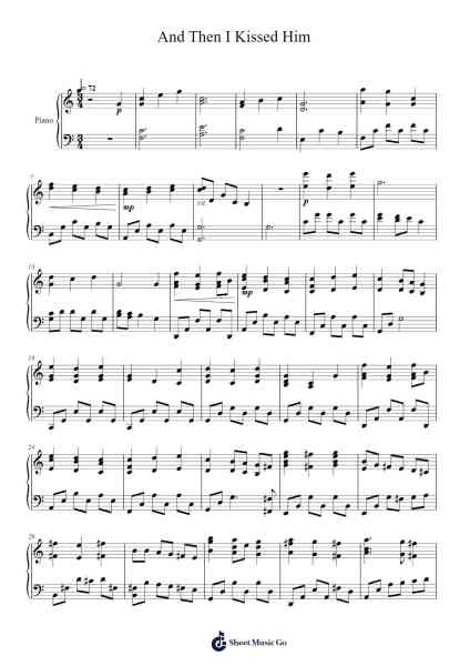 And Then I Kissed Him Sheet Music by Hans Zimmer-Arr.Arkuk Househous