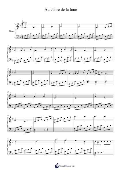 In the Silver Moonlight 2nd Movement "Au claire de la lune" Sheet Music by Claude Debussy-Arr.Thornle