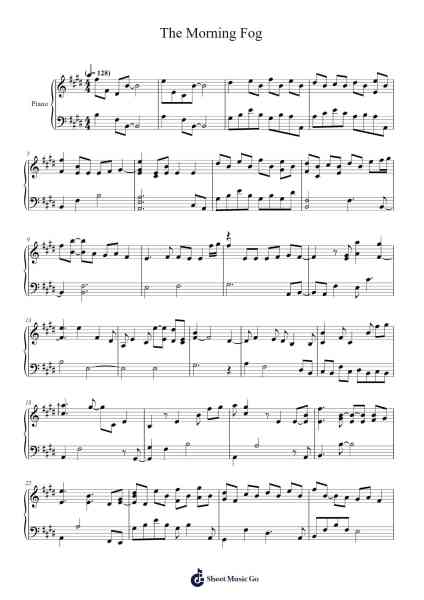 The Morning Fog Sheet Music by Kate Bush-Arr.Gwenter Stedi