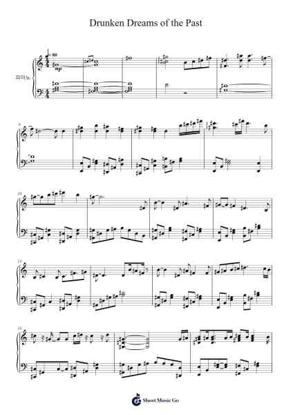 Drunken Dreams of the Past Sheet Music by 林志炫-Arr.Joedrich