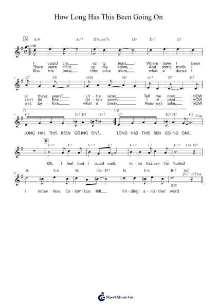 How Long Has This Been Going On? Sheet Music by George Gershwin-Arr.Faulkvan