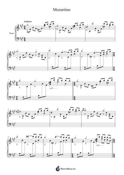 Ainola Lyrical Ballads, Op. 95 "Mozartino"