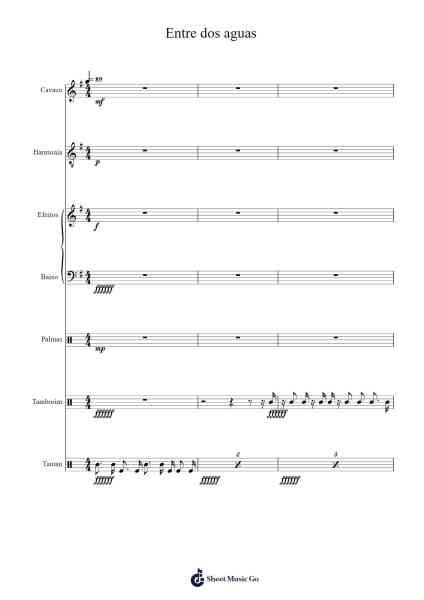 Entre dos aguas Sheet Music by Paco de Lucía-Arr.Brandwight Gillget