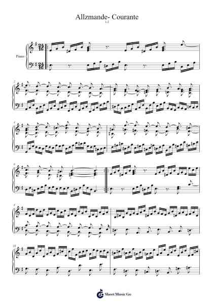 Suite in E Minor, HWV 438: III. Gigue Sheet Music by Georg Friedrich Händel-Arr.Boycefax