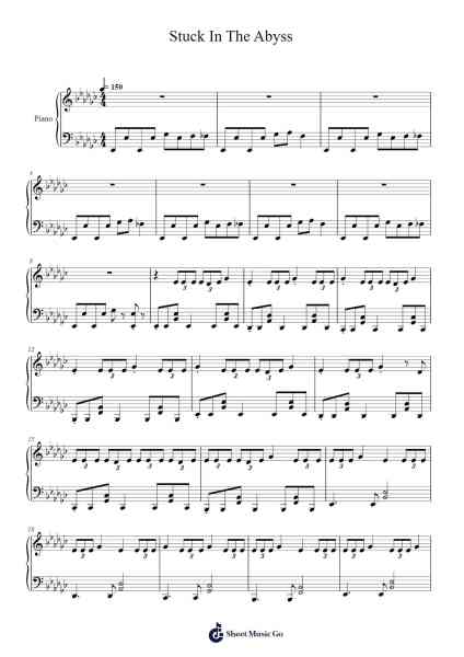 Stuck In The Abyss Sheet Music by MATZ-Arr.Giswolf