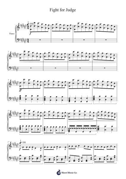 Fight for Judge Sheet Music by Knights (あんスタ)-Arr.Zangline