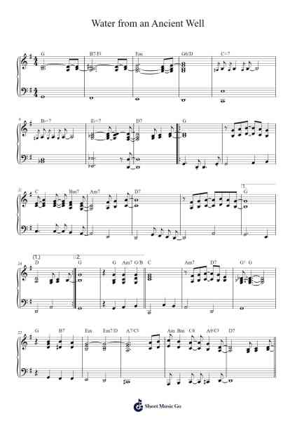 Water from an Ancient Well Sheet Music by Abdullah Ibrahim-Arr.Paunix