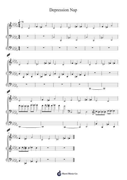 Depression Nap Sheet Music by Ville Kallio-Arr.Stilwald Mollswift