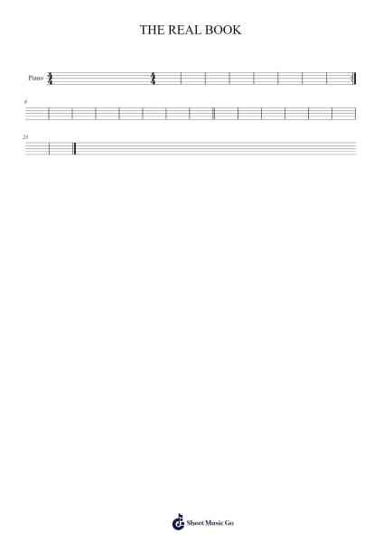 THE REAL BOOK Sheet Music by Cofneil-Arr.Herloyd
