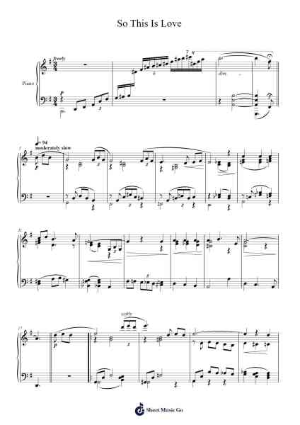 So This Is Love Sheet Music by Édith Piaf-Arr.Spenky Chloelith