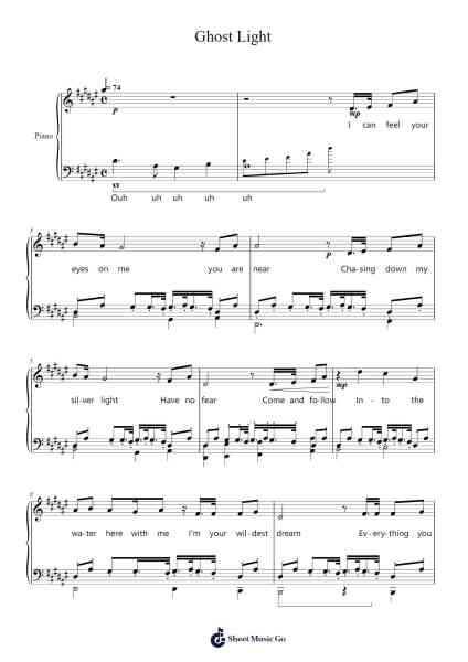 Ghost Light Sheet Music by TheFatRat-Arr.Juddprice Maudrwood
