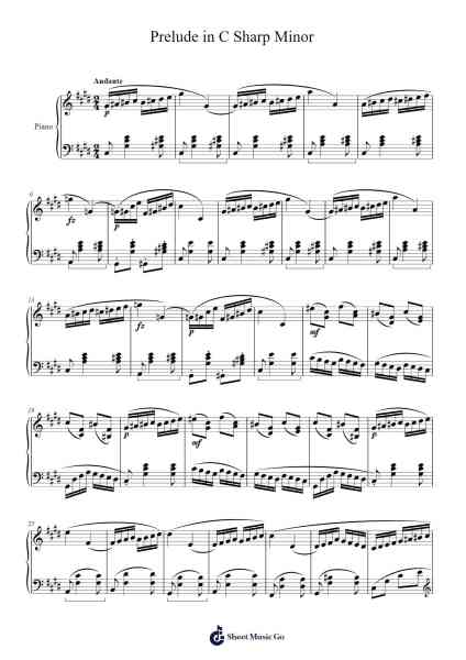 Prelude in C sharp minor, Op. 81, No. 10 Sheet Music by Ludwig van Beethoven-Arr.Hagchel Perpel
