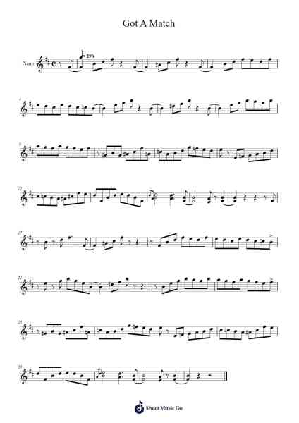 Got A Match Sheet Music by Chick Corea-Arr.Robva