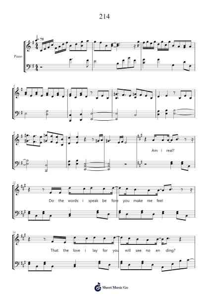 214 Sheet Music by Rivermaya-Arr.Claudewatt