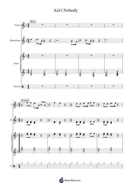 Ain't Nobody Sheet Music by Supertramp-Arr.Viten Sun