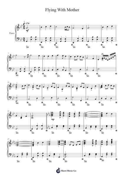 Flying With Mother Sheet Music by John Powell-Arr.Tifstal Noelvogt