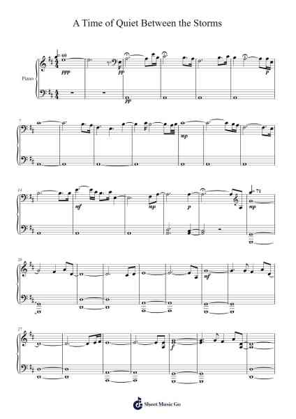 Dune: Part Two - A Time of Quiet Between the Storms Sheet Music by Hans Zimmer-Arr.Efkirk