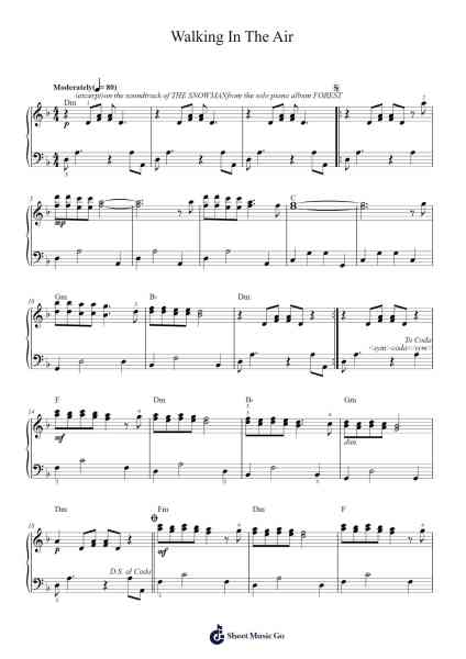 Walking In The Air Sheet Music by Chet Atkins-Arr.Puldair