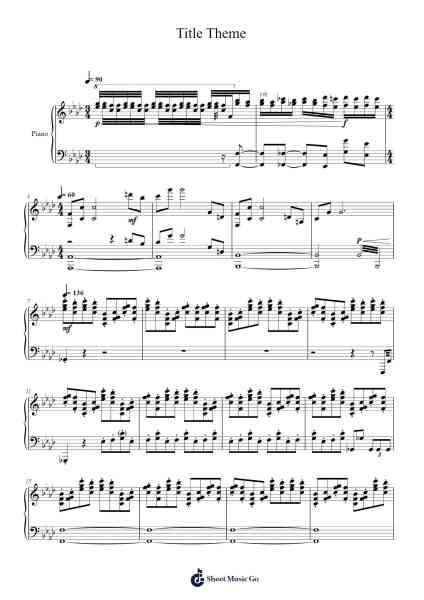 The Legend of Zelda: Tears of the Kingdom - Title Theme Sheet Music by Hajime Wakai/Manaka Kataoka/Maasa Miyoshi/Masato Ohashi/Tsukasa Usui-Arr.Hemike Allain