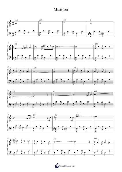 Misirlou Sheet Music by Traditional Greek-Arr.Leomos