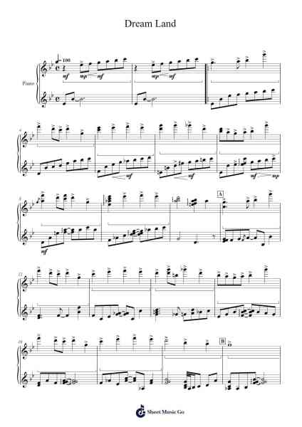 Kirby's Epic Yarn: Dream Land (Piano) Sheet Music by Tomoya Tomita-Arr.Rusget Garckle