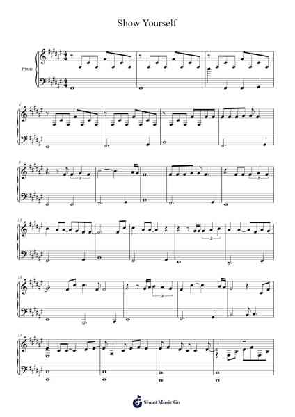 Show Yourself Sheet Music by Kristen Anderson-Lopez/Robert Lopez-Arr.Dowar Warford