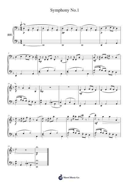 Symphony No. 1 in D Major Sheet Music by Gustav Mahler-Arr.Stilhan Dalter