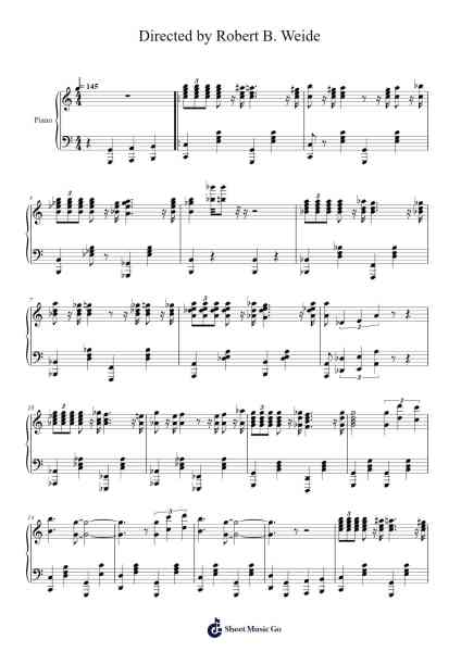 Directed by Robert B. Weide Sheet Music by Luciano Michelini-Arr.Jeffhy Lionelmatt