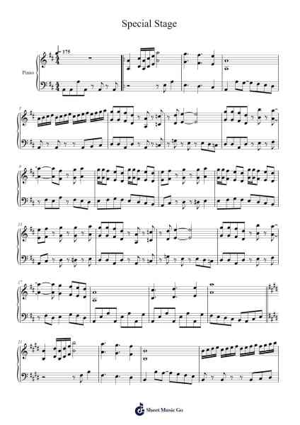 Special Stage (Sonic 4 Episode 2) Sheet Music by Misc Computer Games-Arr.Greenzie Manslup
