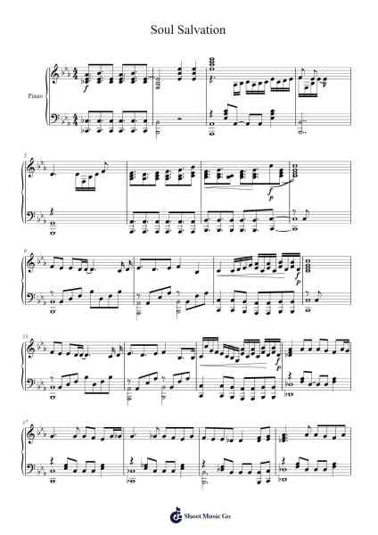 Soul Salvation Sheet Music by Constar678-Arr.Walshfox