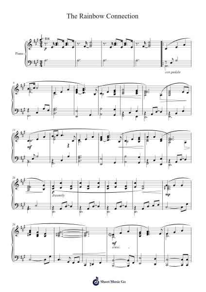 The Rainbow Connection Sheet Music by Paul Williams/Kenneth Ascher-Arr.Francesphrey Faholmes