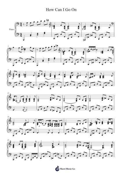 How Can I Go On Sheet Music by Freddie Mercury-Arr.Shertram