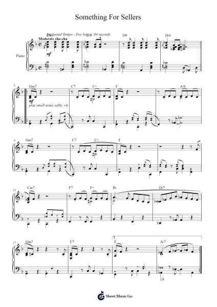 Something For Sellers Sheet Music by Henry Mancini-Arr.Grifdice