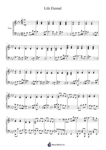 Life Eternal Sheet Music by Ghost-Arr.Jofield