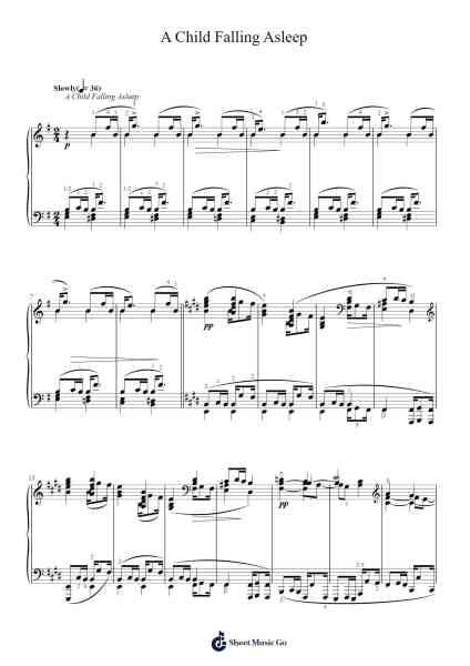 Kinderszenen, Op. 15, No. 12 "Am Kamin" Sheet Music by Robert Schumann-Arr.Sylgou