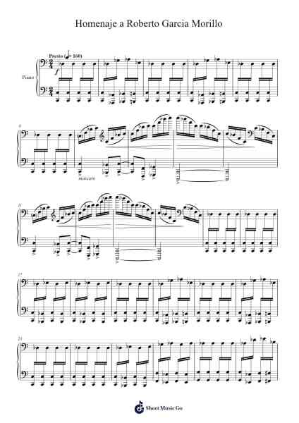 12 Preludios Americanos, Op. 12 No. 6: Homenaje a Roberto Garcia Morillo Sheet Music by Alberto Ginastera-Arr.Wayhume Dwightrey