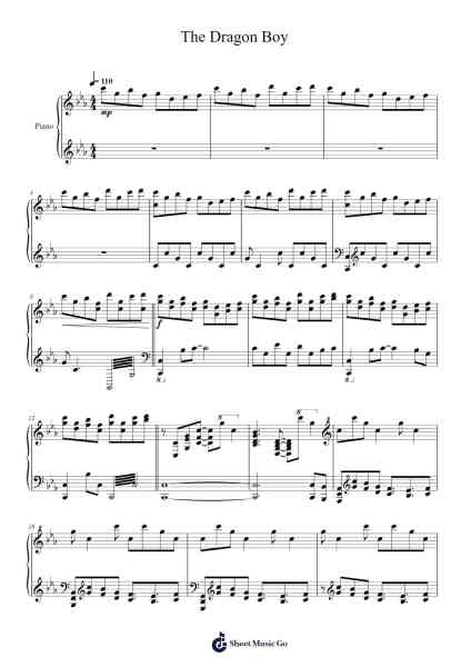 The Dragon Boy Sheet Music by Joe Hisaishi-Arr.Pumens Faulkgrant